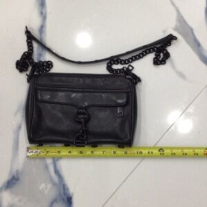 Rebecca Minkoff Black Leather Shoulder Bag